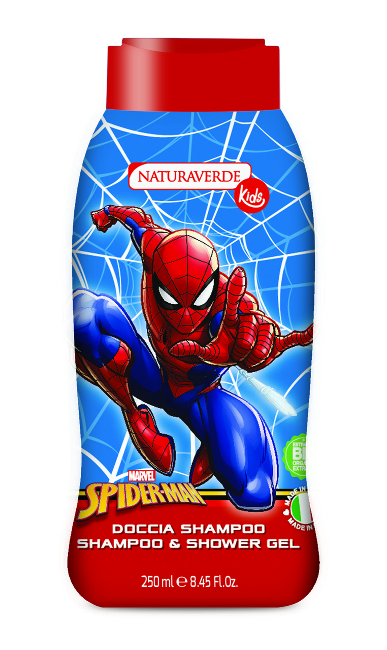 SPIDERMAN Šampon i gel za tuširanje za decu 250 ml