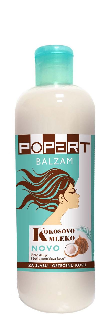Balzam Popart kokosovo mleko 1000ml still sell