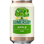 SOMERSBY Cider jabuka 4,5 % vol alc 0,33 l, limenka