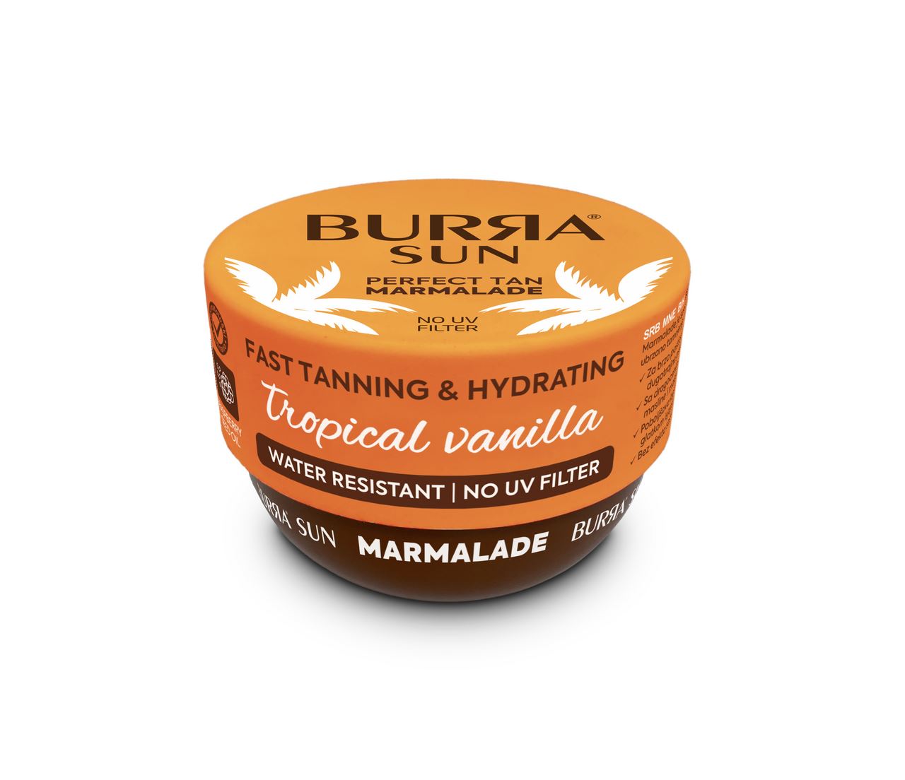 Marmelada za sunčanje burra sun perfect tan 250ml
