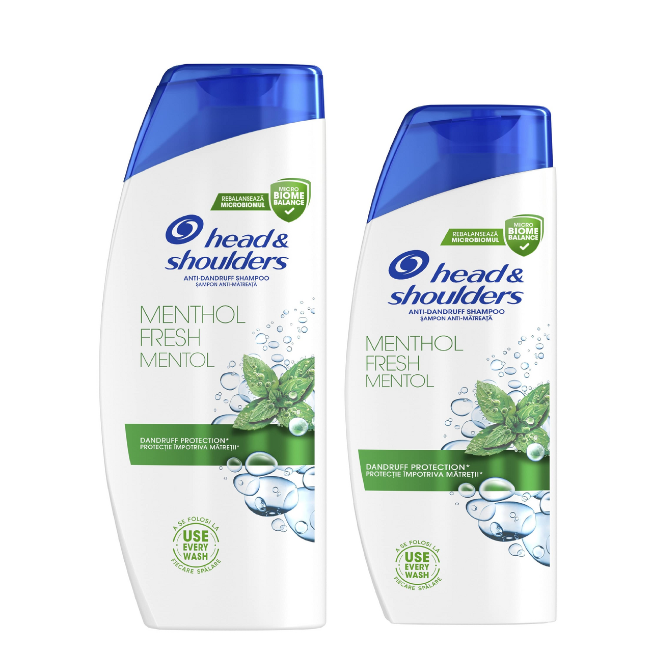 head & shoulders Šampon protiv peruti mentol 625 ml + 250 ml, 875 ml pakovanje