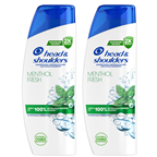 head & shoulders Šampon protiv peruti mentol 400 ml x 2 kom, 800 ml pakovanje