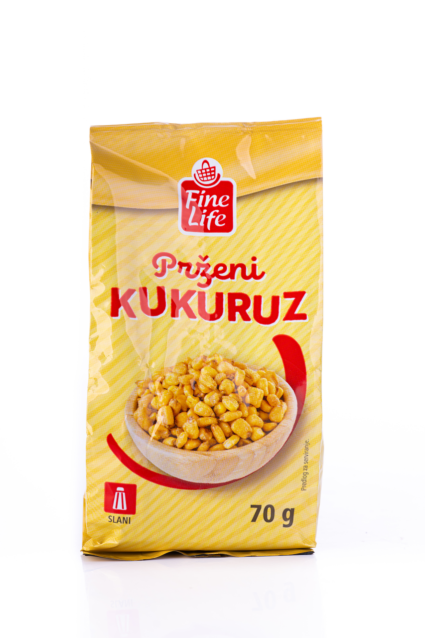 Fine Life Prženi kukuruz slani 70 g