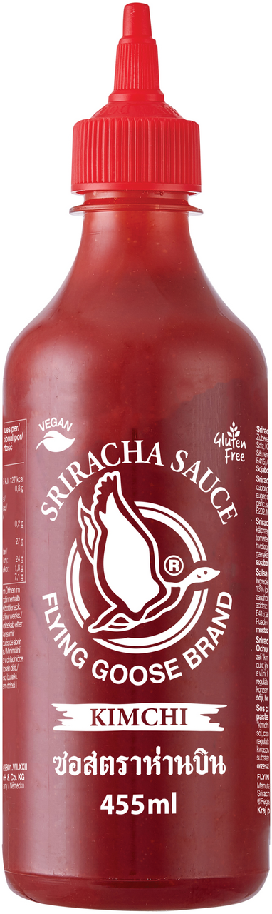 FLYING GOOSE Čili sos sriracha kimchi 455 ml