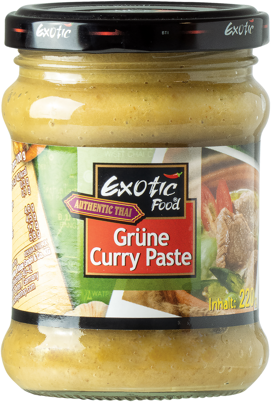exotic Food Kari pasta zelena 220 g