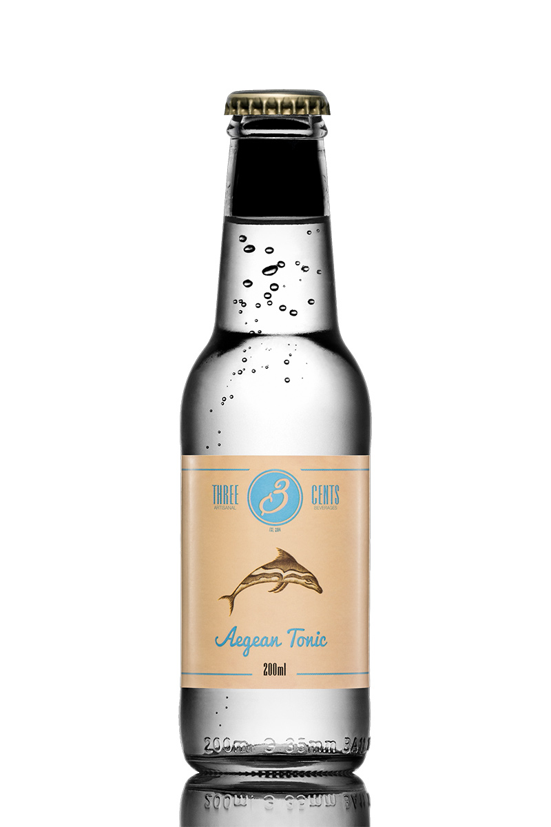 THREE CENTS Gazirani sok aegean tonic 0,2 l nepovratna boca