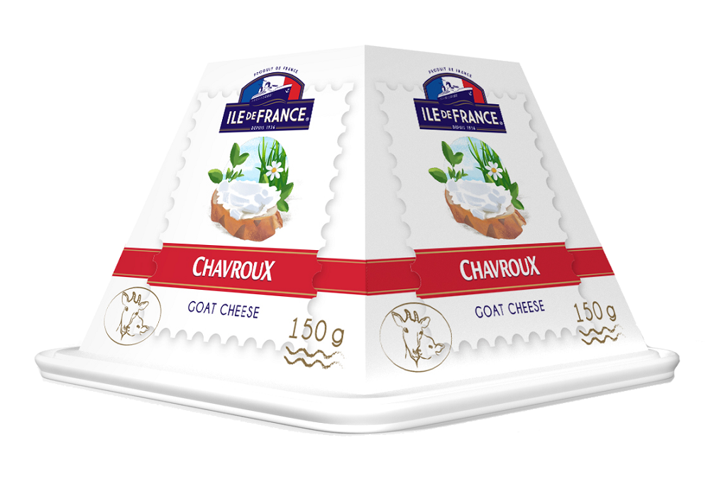 ILE DE FRANCE Kozji sir chavroux pyramide nature 150 g