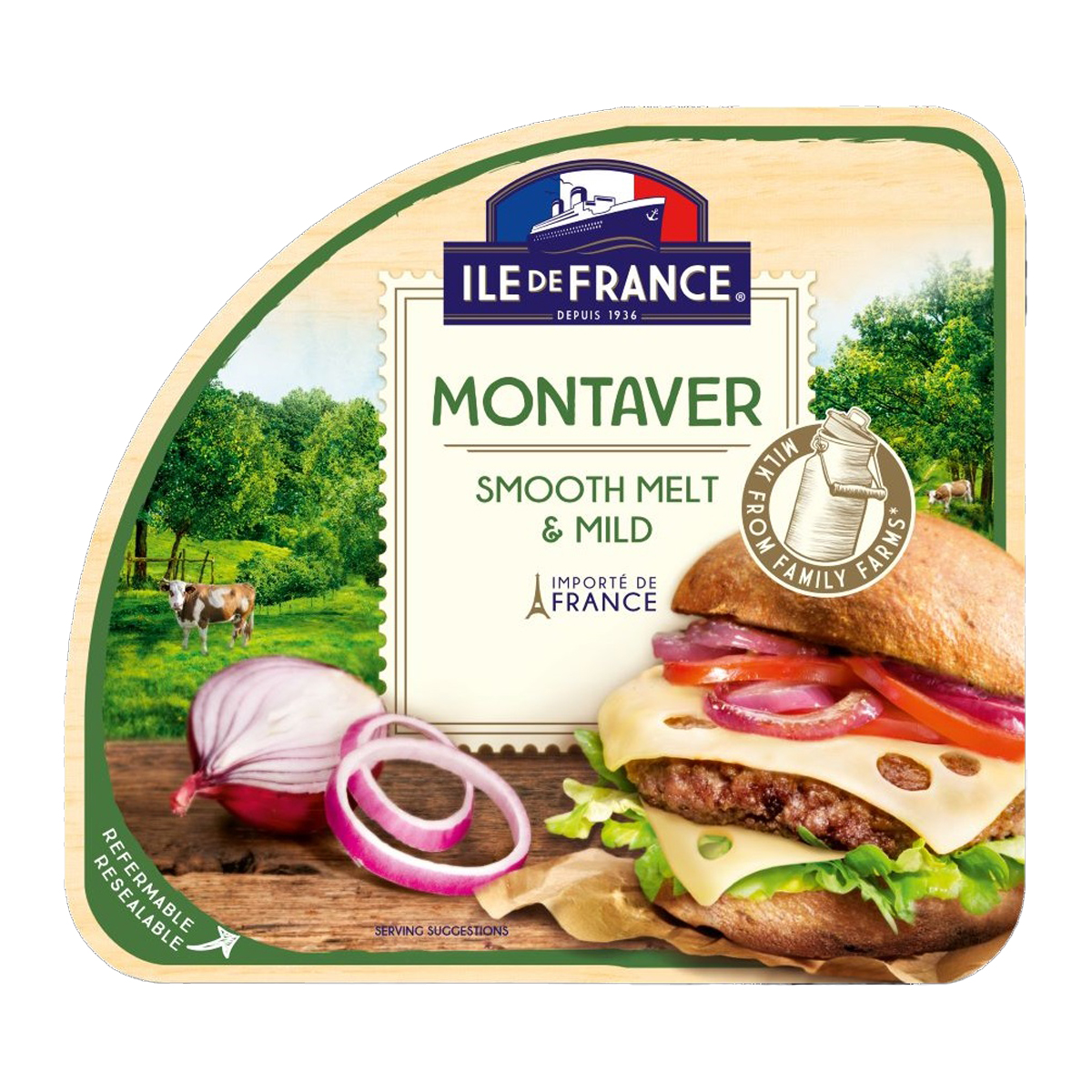 ILE DE FRANCE Topivi blagi sir montaver 150 g