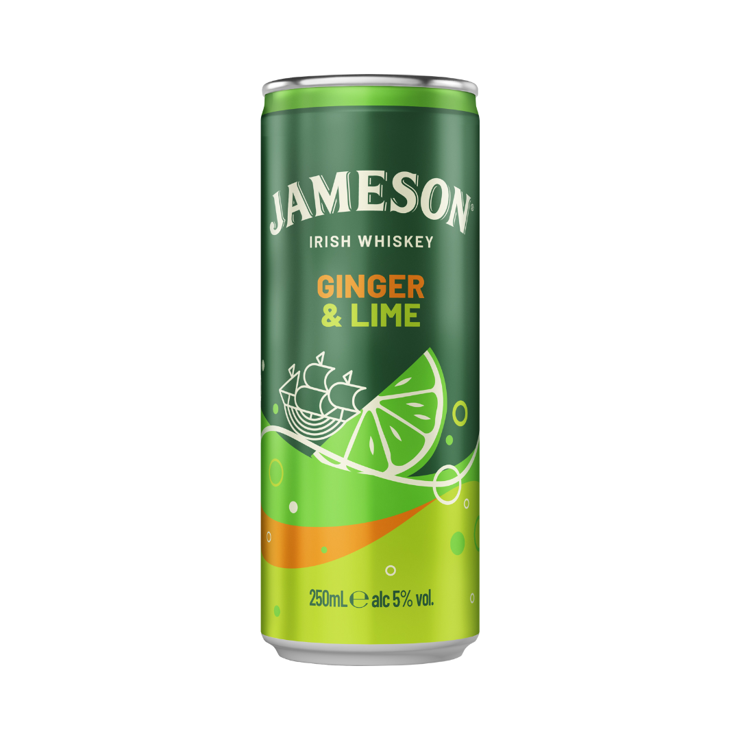 JAMESON Irski viski đumbir & limeta 5% vol, 0,25 l