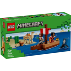 LEGO Igračka kockice minecraft piratski brod