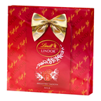 Lindt LINDOR Bombonjera mlečna čokolada 287 g, ukrasna kutija