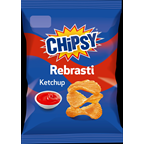 CHIPSY Čips rebrasti kečap 60 g