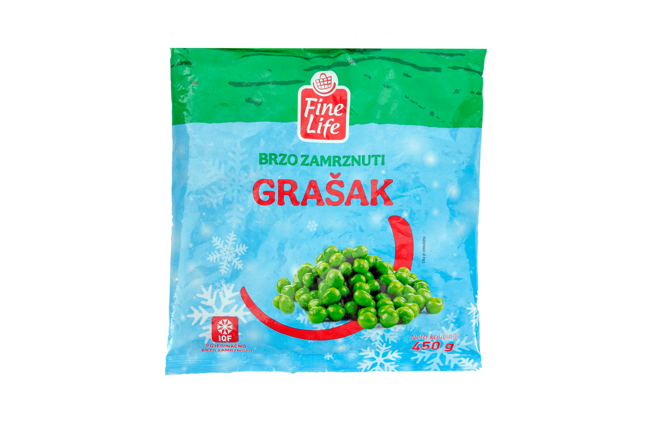 Fine Life Smrznuti grašak 450 g