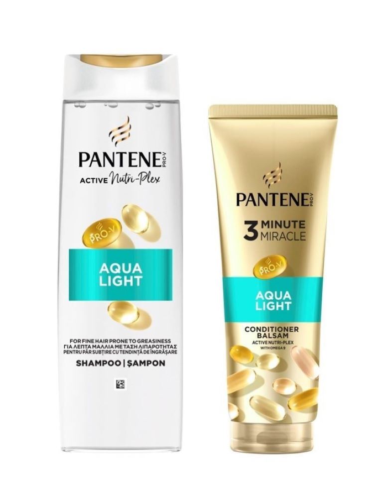 Sampon Pantene Aqualight 400ml+3MM 220ml