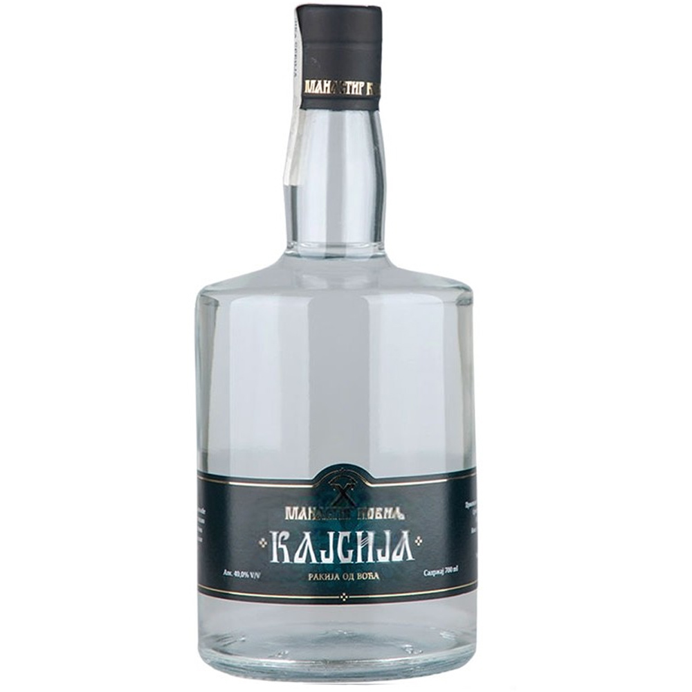 МАНАСТИР КОВИЉ Rakija od kajsije 40% vol 0,7 l, staklena flaša u kutiji