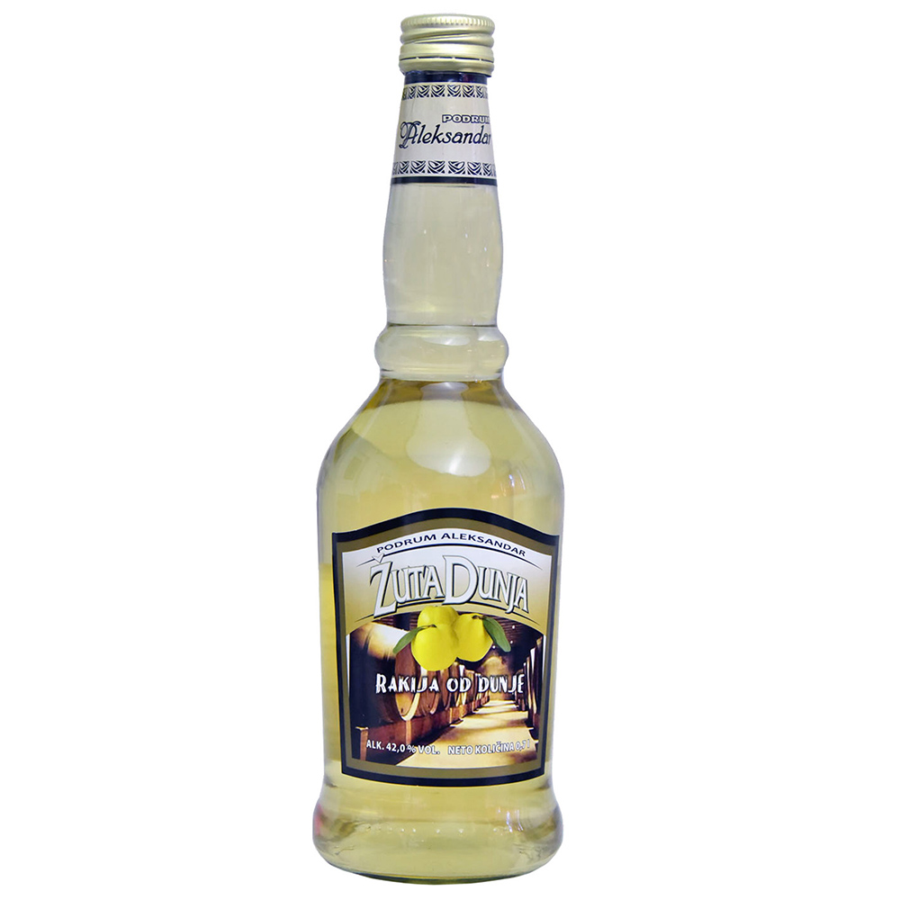 PODRUM ALEKSANDAR Rakija od dunje 42% vol 0,7 l staklena flaša bez kutije