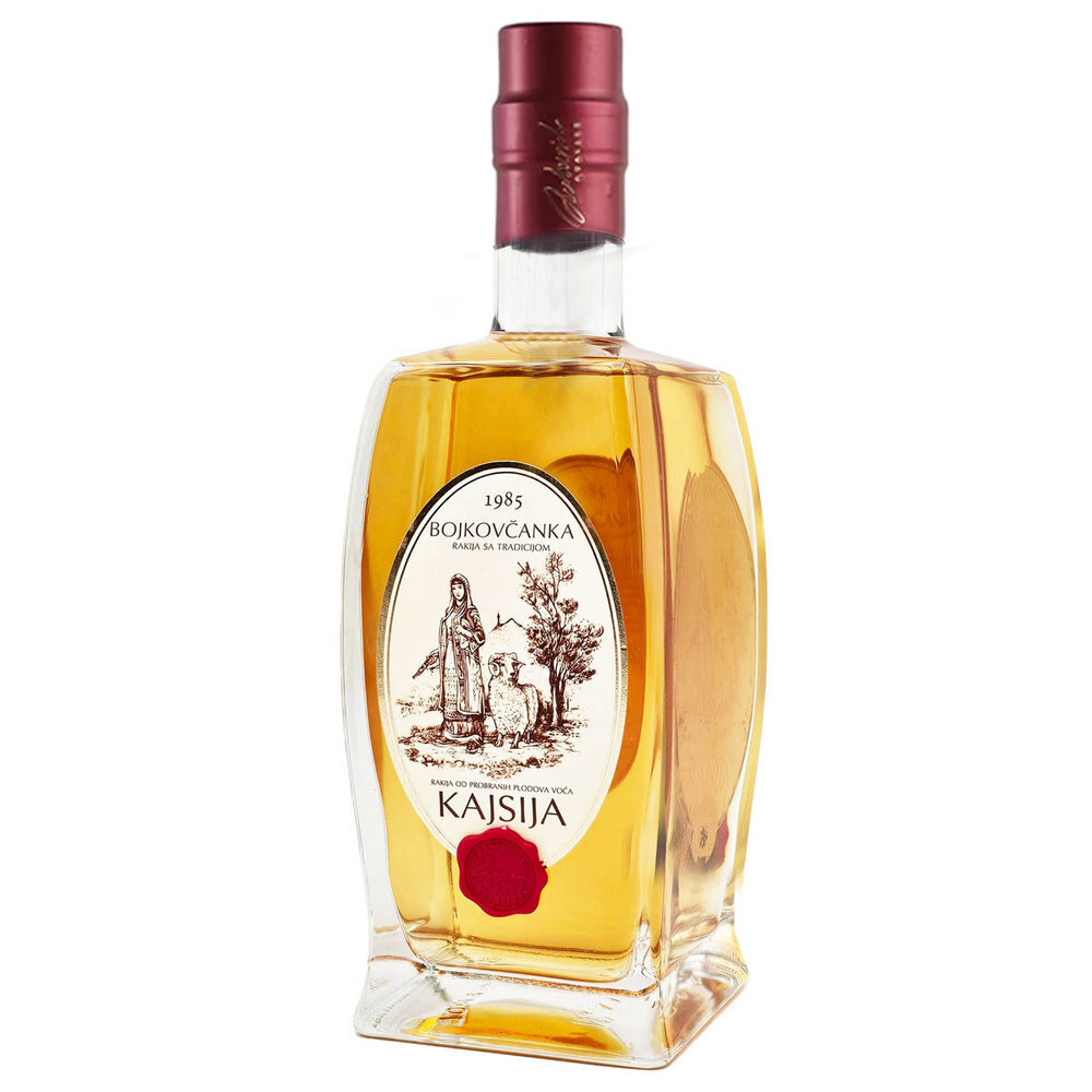 BOJKOVČANKA Rakija premijum kajsija 40 % vol 0,7 l  
