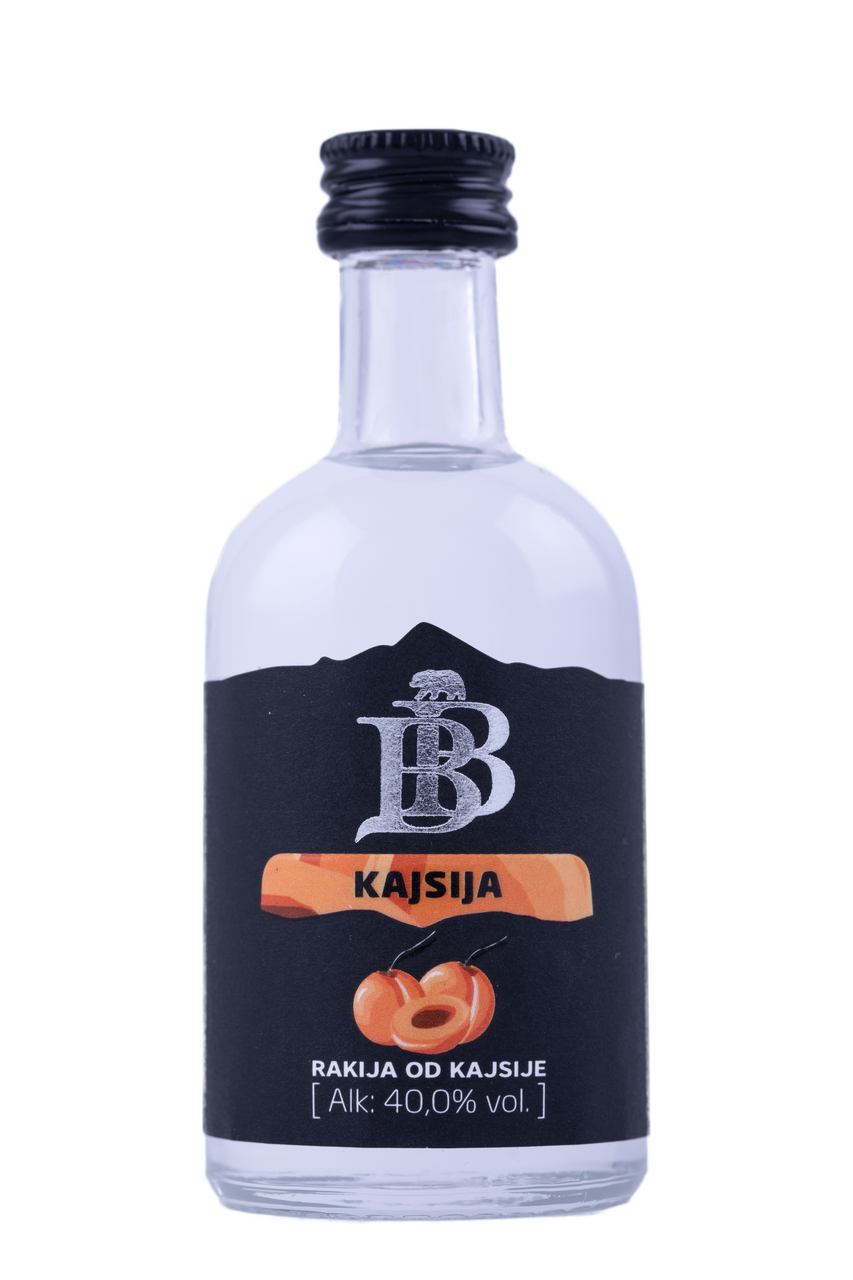 BB Rakija kajsija 40% vol 0,05 l