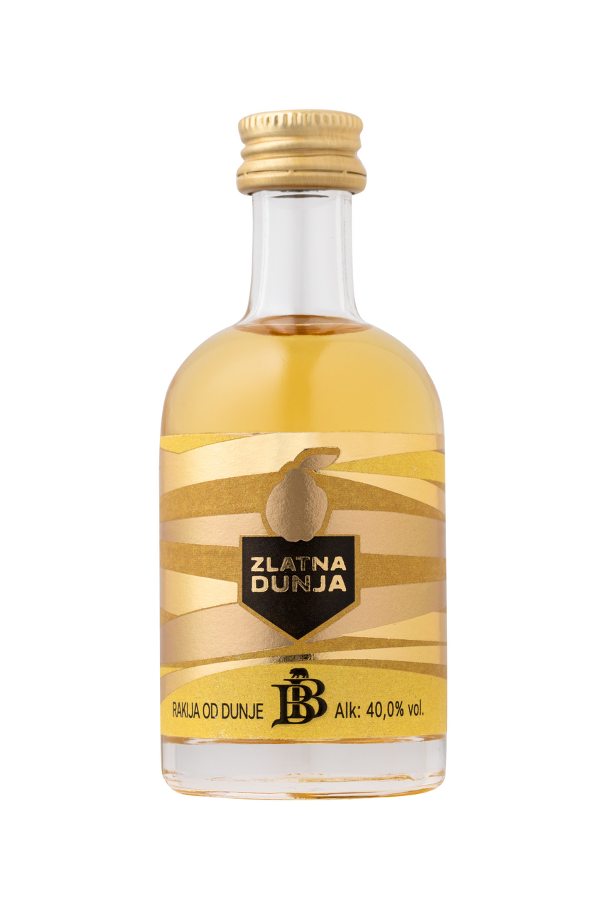 BB Rakija zlatna dunja 40% vol 0,05 l