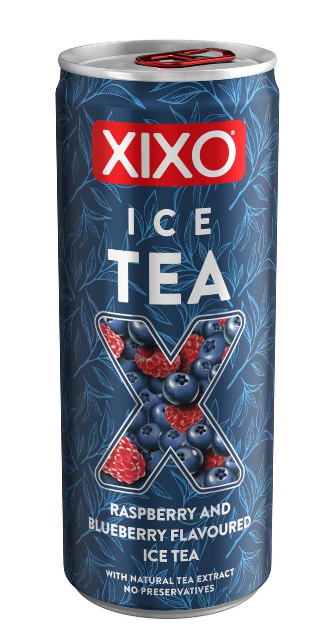 Ice tea xixo raspberry&bluebberry 250ml