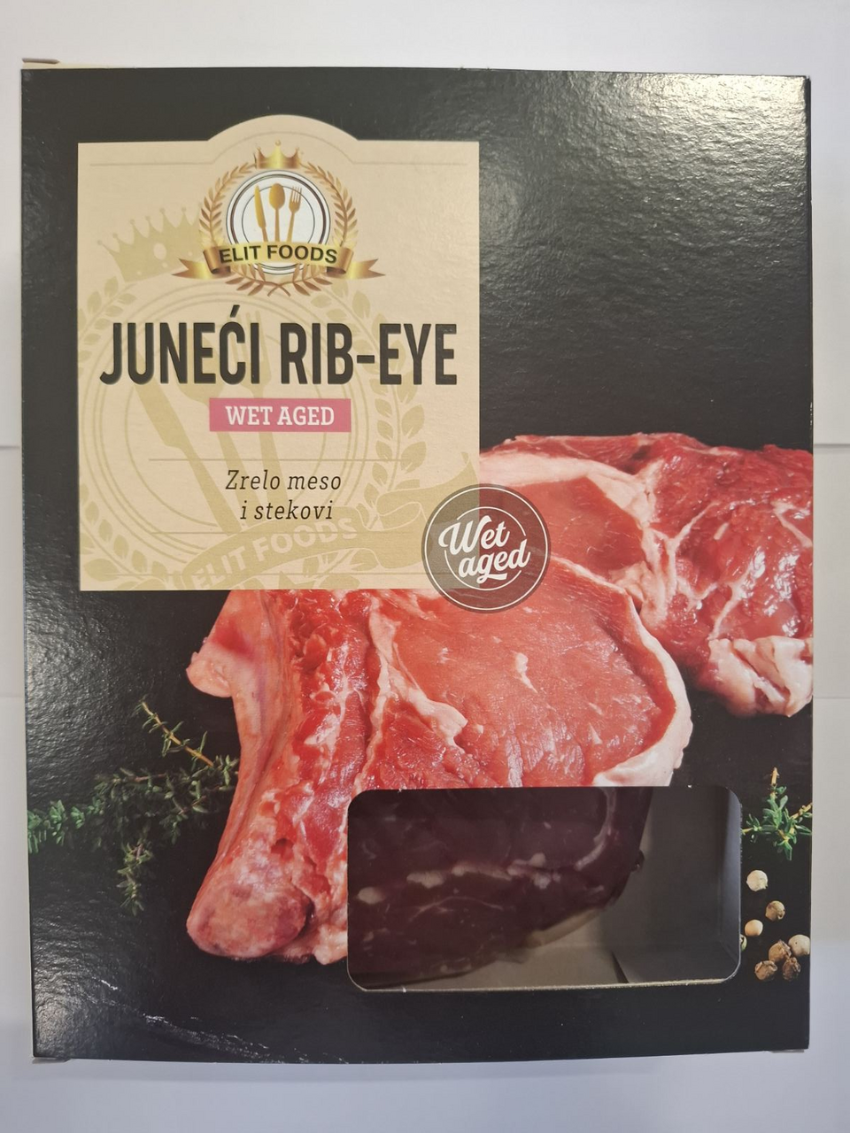 Juneći rib eye odležalo