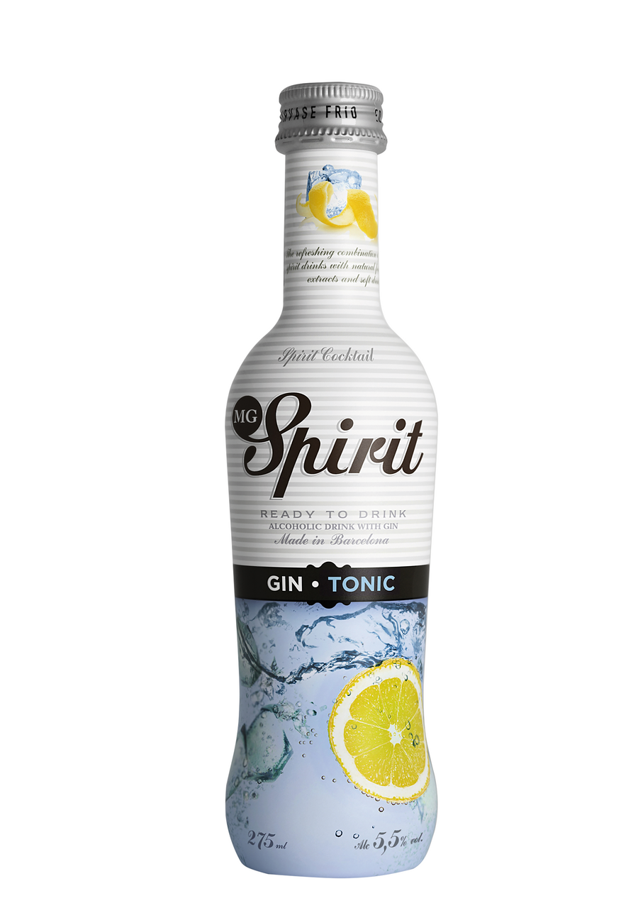 MG Spirit Koktel džin tonik 5,5% vol 0,275 l