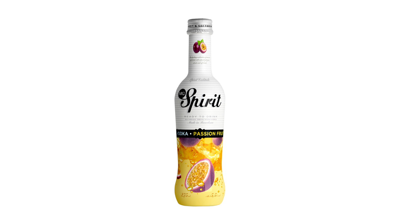 MG Spirit Koktel vodka passion fruit 5,5% vol 0,275 l