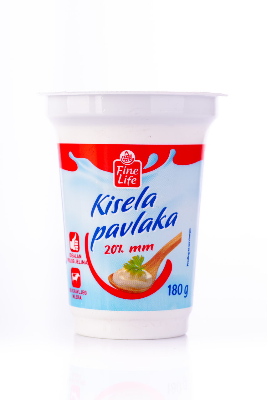 FIne Life Kisela pavlaka 20% mm 180 g