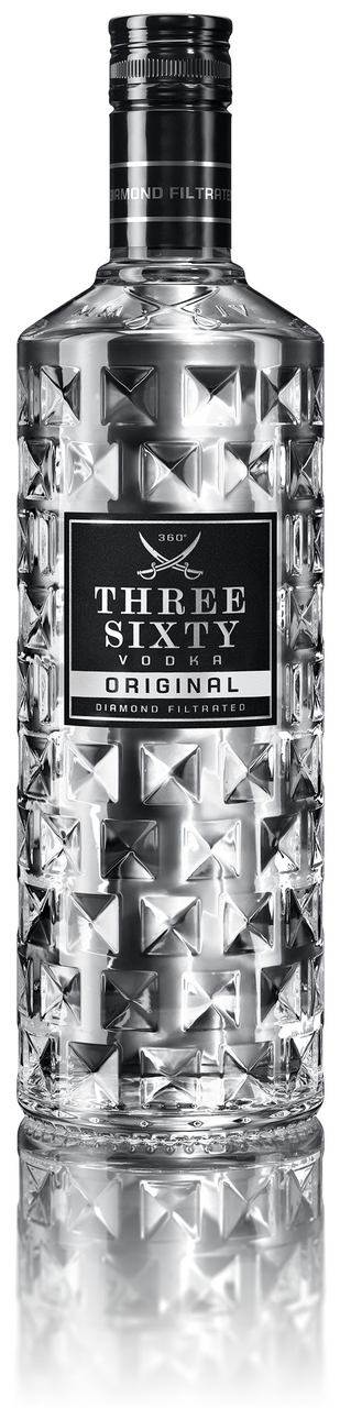 THREE SIXTY Vodka 37,5% vol 0,7 l