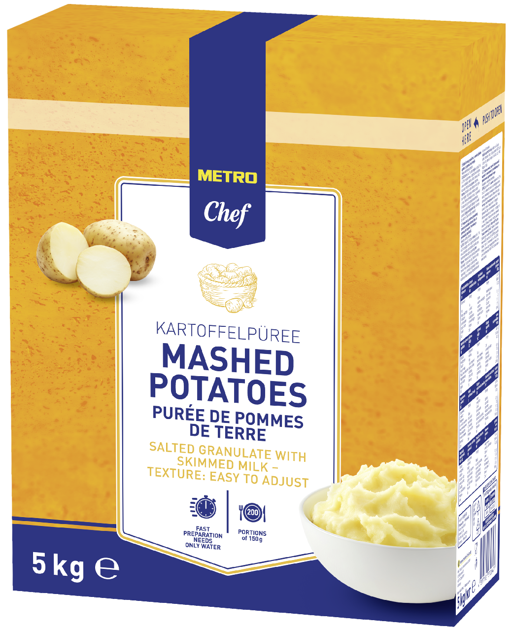 METRO Chef Krompir pire 5 kg