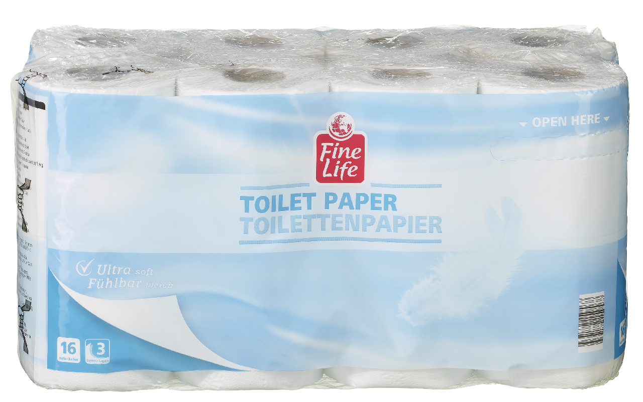 Fine Life Toalet papir 3 sl classic 16/1