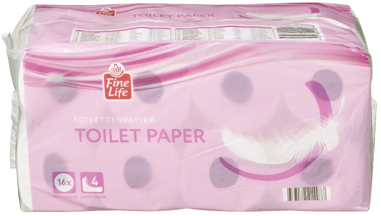 Fine Life Toalet papir 4 sl 16/1