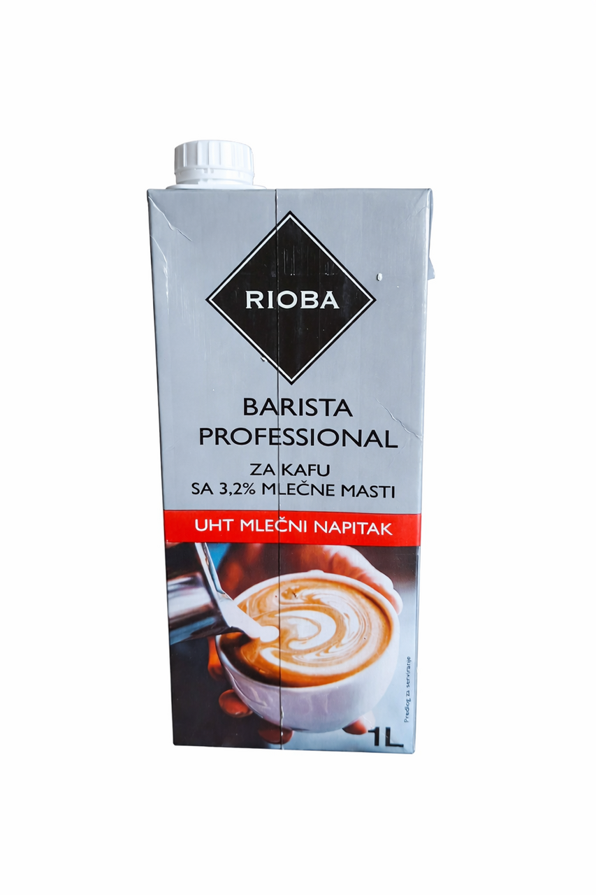 RIOBA Barista mleko za kafu profesional 3,2% mm, 1 l