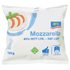 aro Sir mocarela 45% mm 125 g