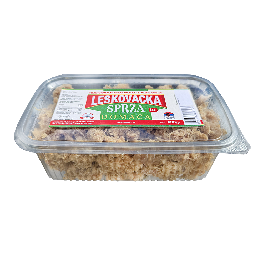 LESKOVAČKI Merak Sprža leskovačka 400 g