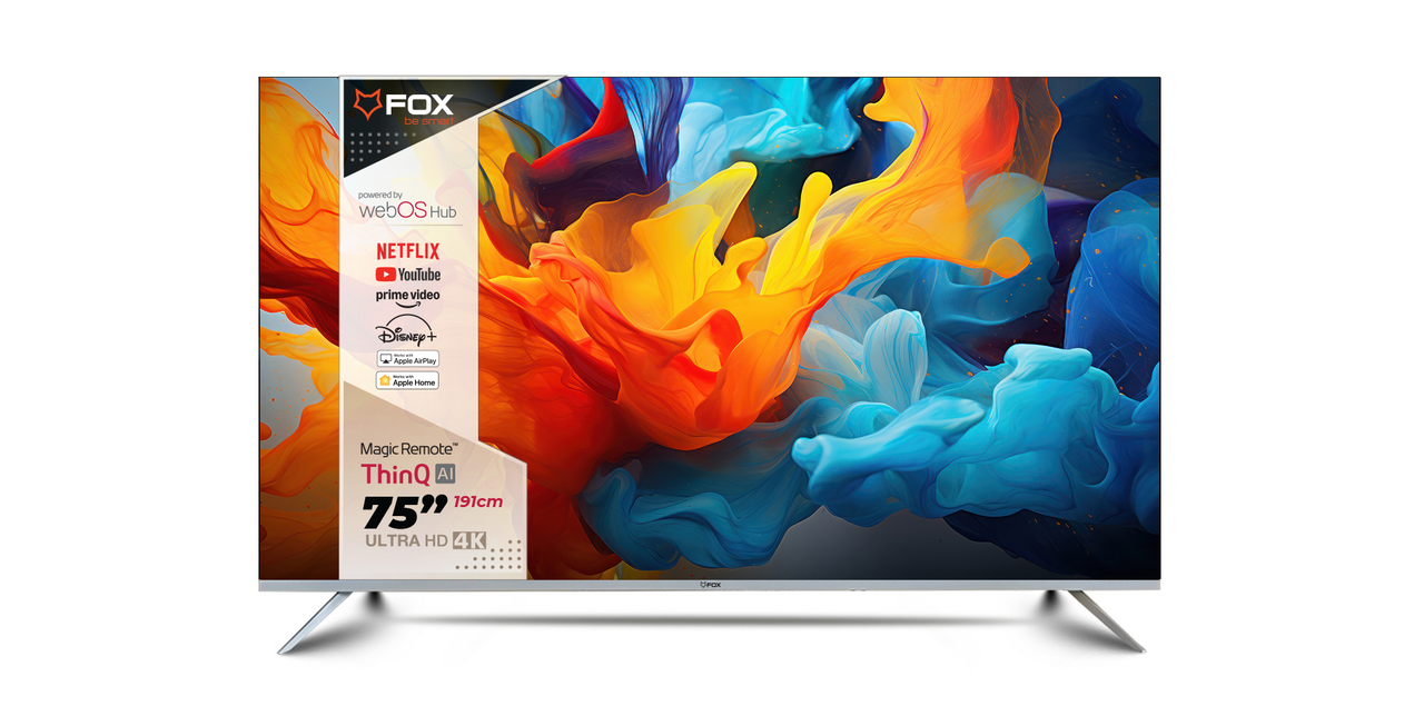 FOX Televizor LED 75WOS626D