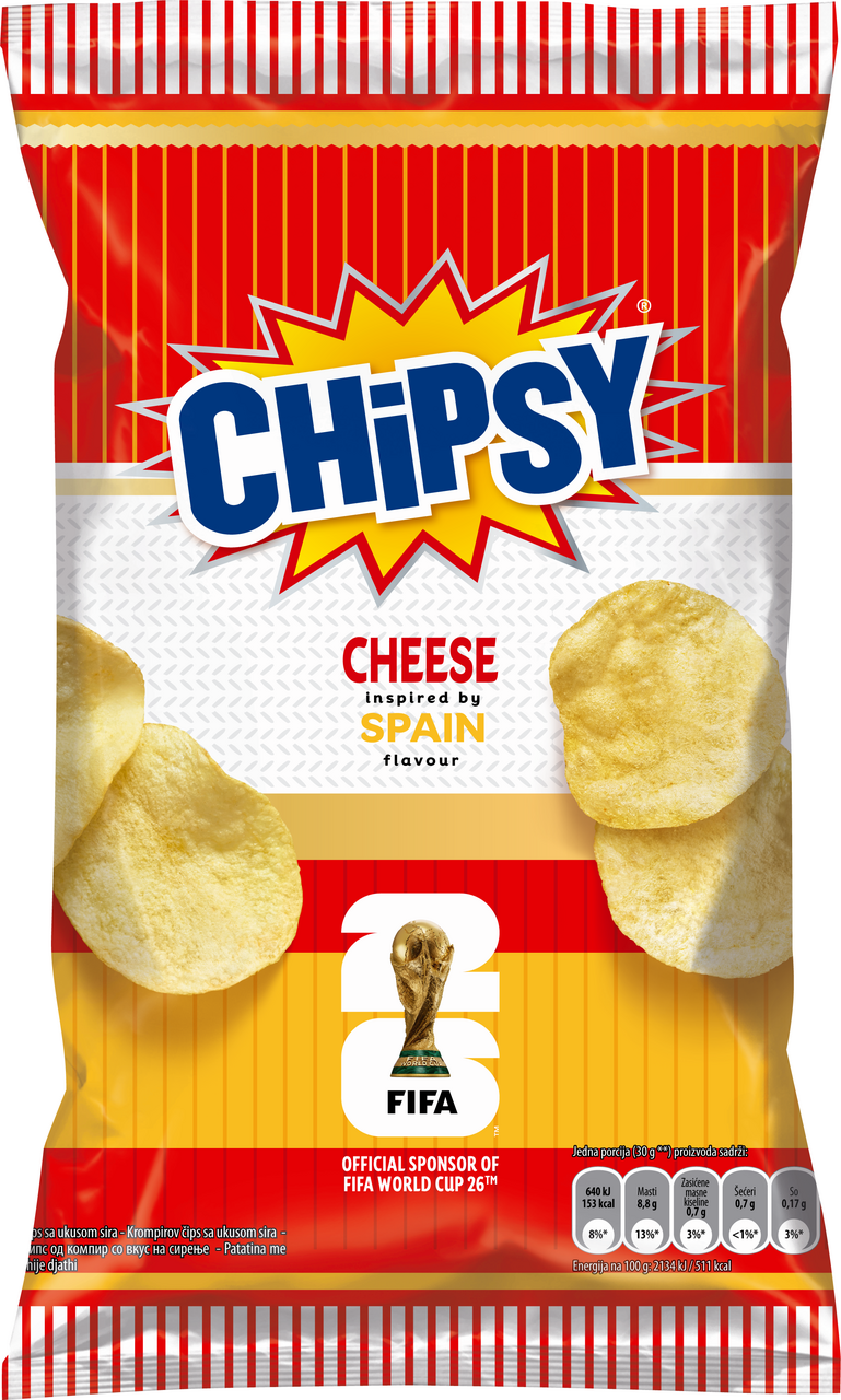 CHIPSY Čips sir 95 g