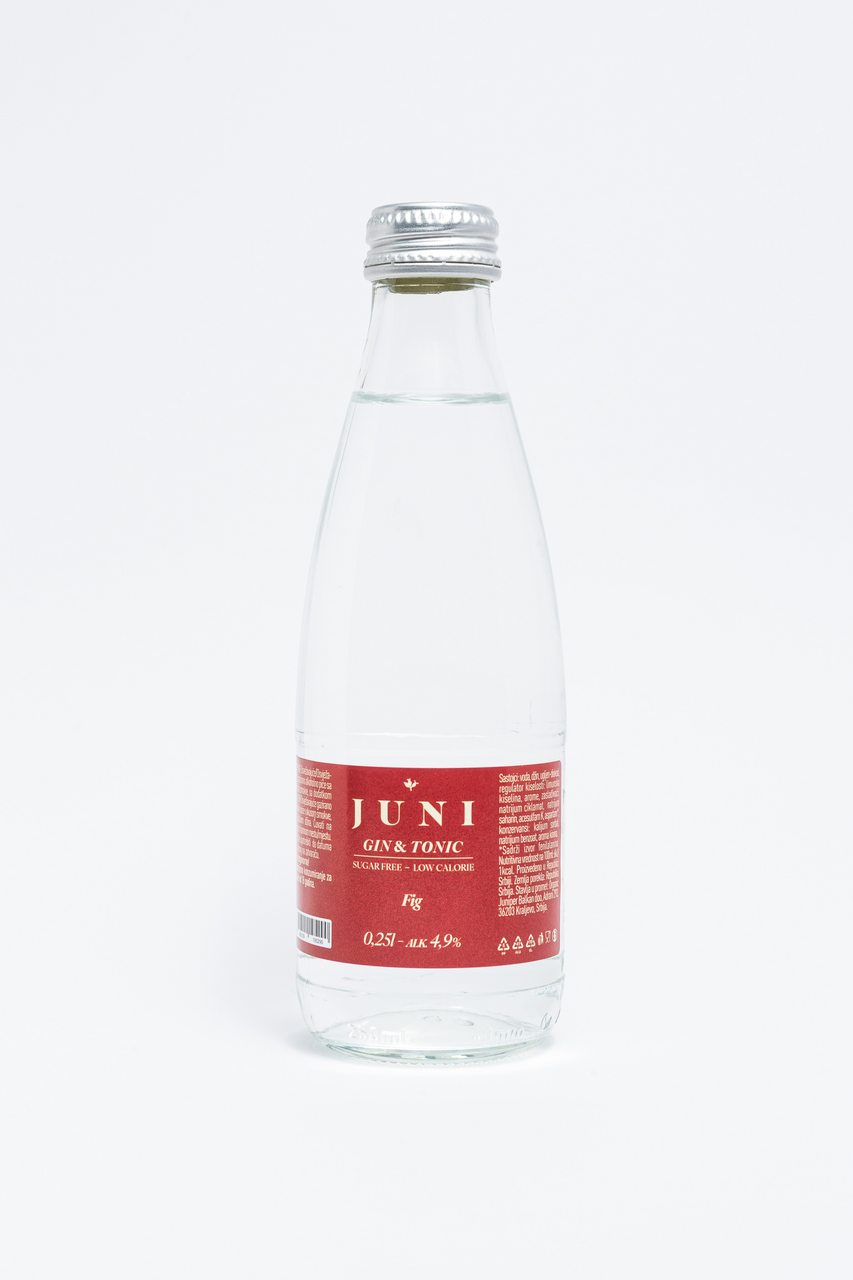 JUNI Koktel džin&tonic smokva 0,25 l