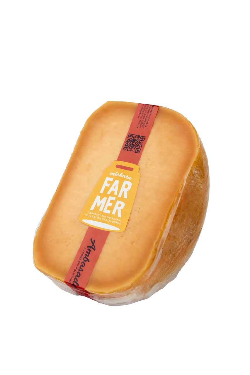 mlekara FARMER Punomasni sir ambasador cca 1,2 kg