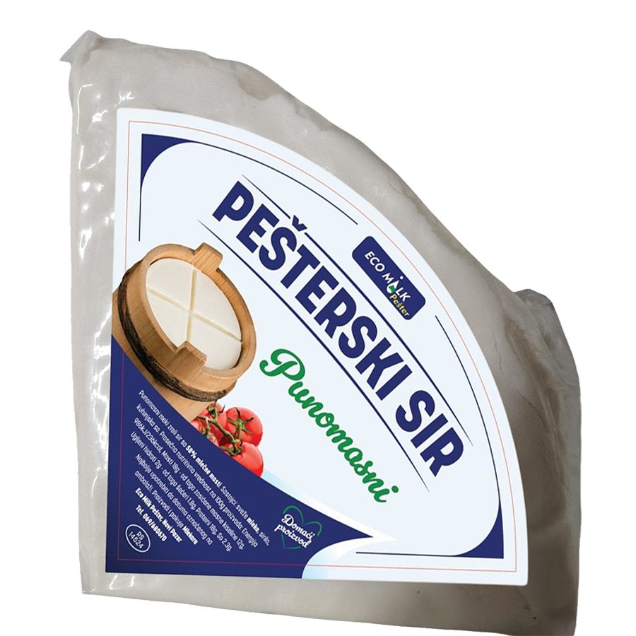 Punomasni pešterski sir iz kace cca 500 g