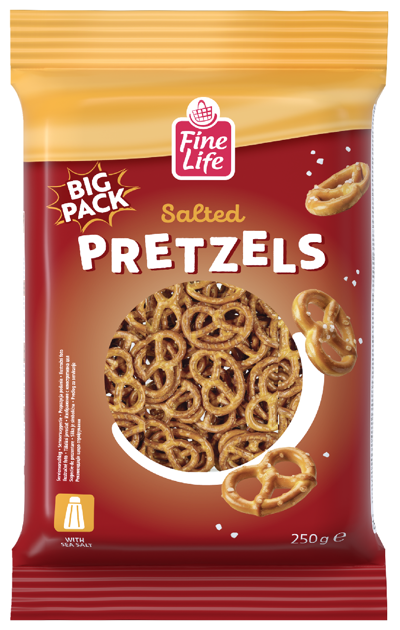 Fine Life Perece sa morskom solju 250 g, veliko pakovanje