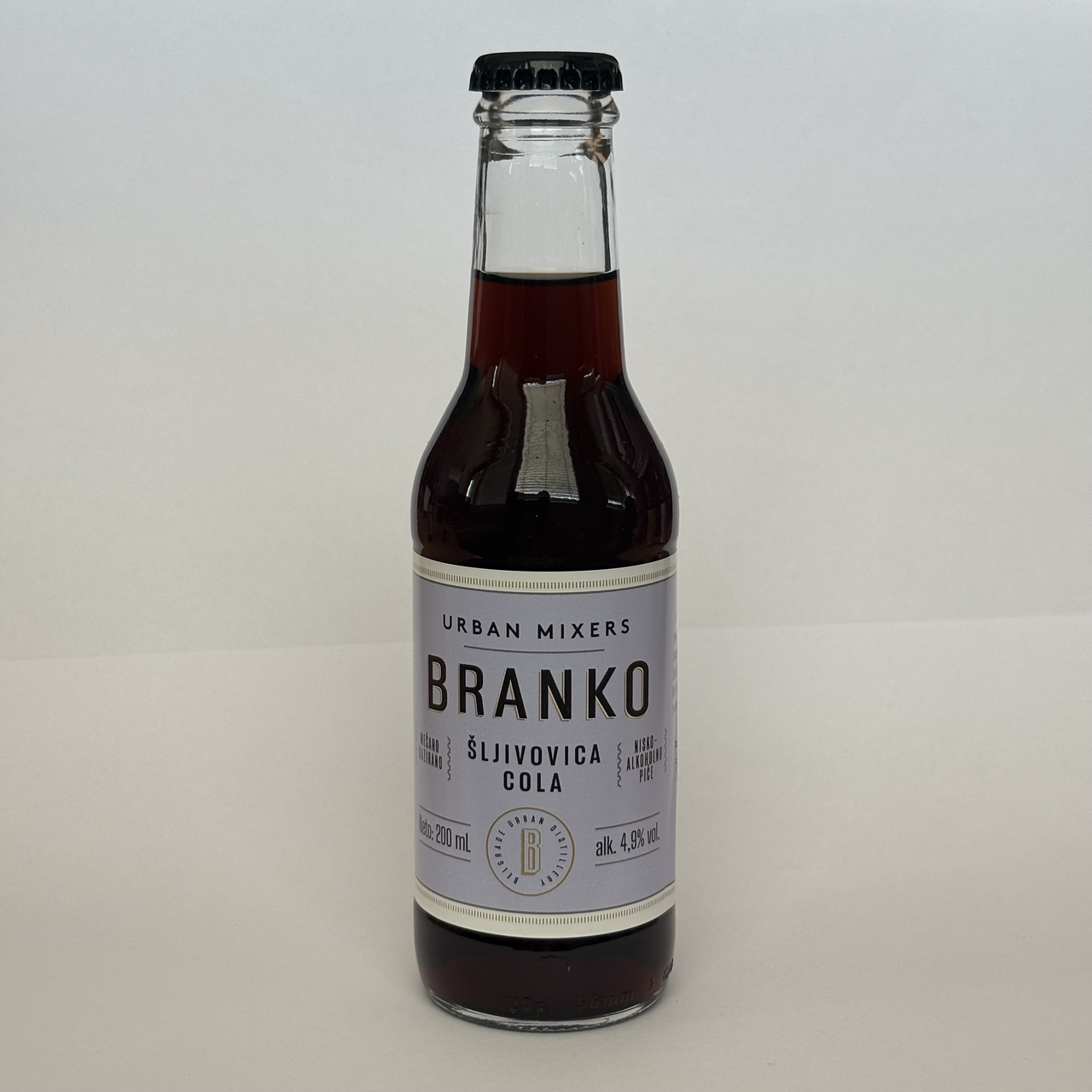 URBAN MIXERS Rakija šljivovica & cola 4,9% vol 0,2 l