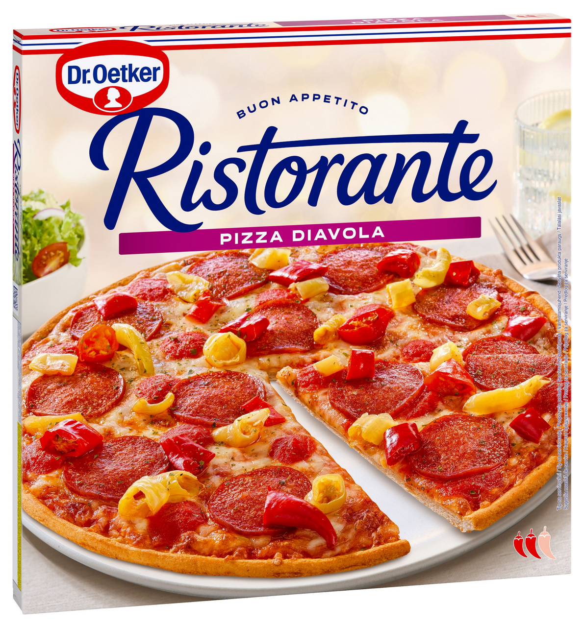 Dr. Oetker Ristorante Pizza diavola mraz. 350 g