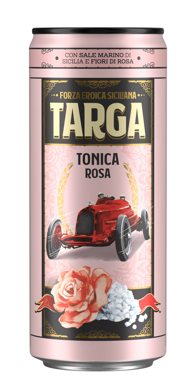 TARGA FLORIO Tonic Rosa 24 x 330 ml vratná plechovka