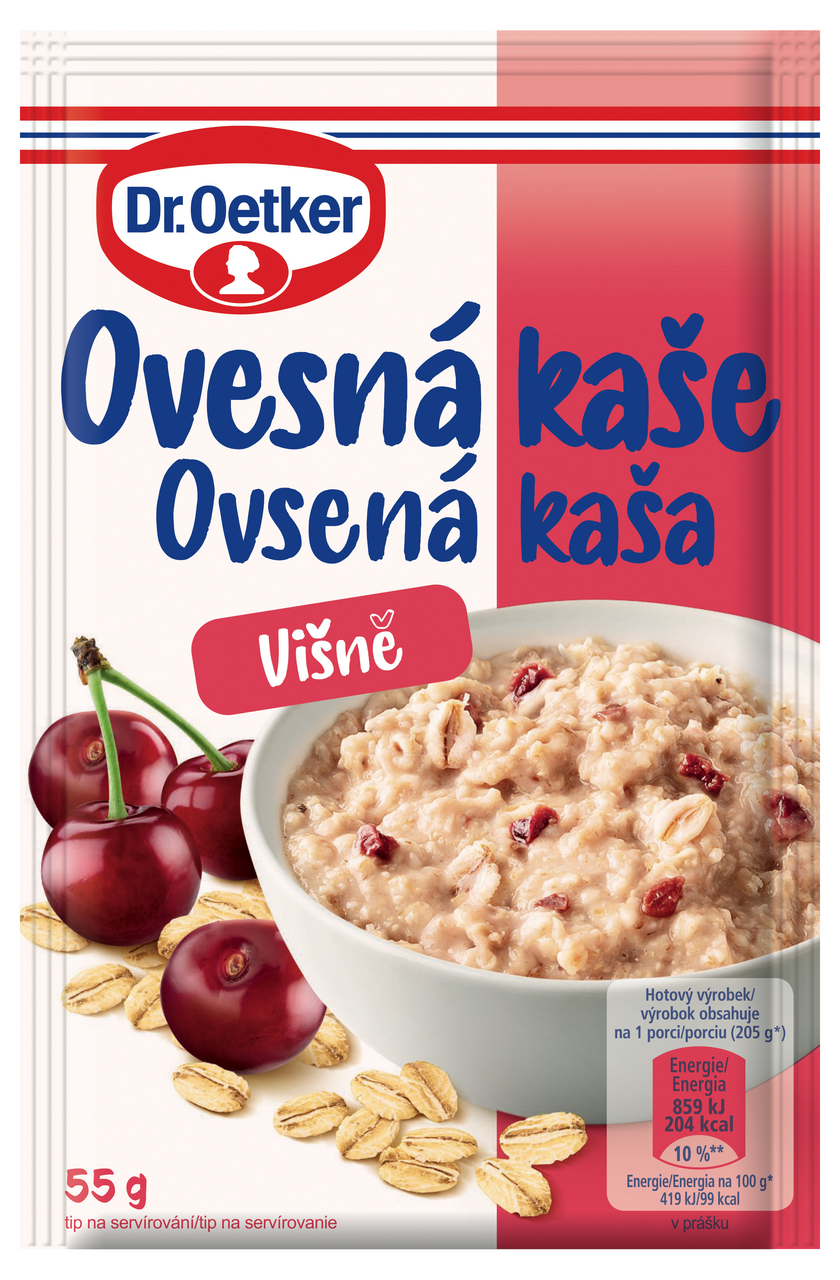 Dr. Oetker Ovsená kaša višne 55 g