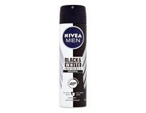 NIVEA Men Black&White Invisible antiperspirant sprej pánsky 1x150 ml