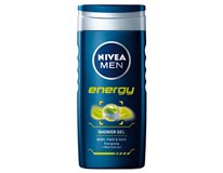 NIVEA Men Energy sprchový gél pánsky 1x250 ml