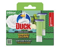 Duck Fresh Discs čistič WC náhradná náplň garden escape 2x 36 ml