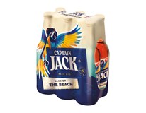 CAPTAIN JACK Jack On The Beach alkoholický nápoj 6 x 330 ml SKLO