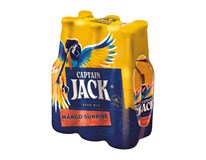 CAPTAIN JACK Mango Sunrise alkoholický nápoj 6 x 330 ml SKLO